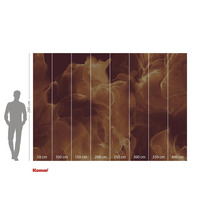 Tapet fotogravură cu model abstract și indicații de dimensiune