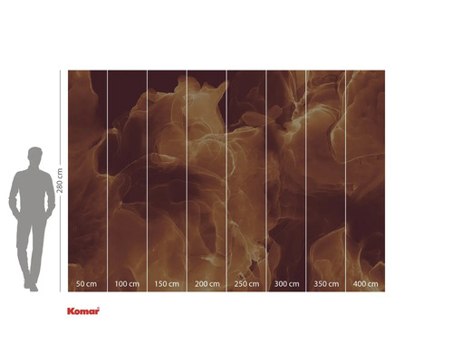 Tapet fotogravură cu model abstract și indicații de dimensiune