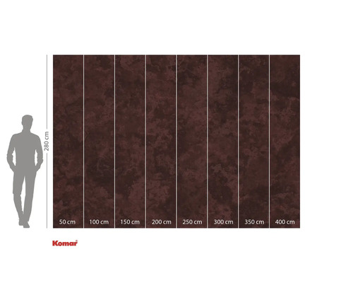 Fototapet cu model de marmură, 280 cm înălțime și 50 până la 400 cm lățime