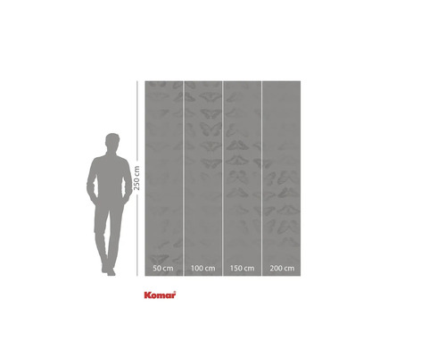 Fototapet cu motiv fluture, 250 cm înălțime și 200 cm lățime