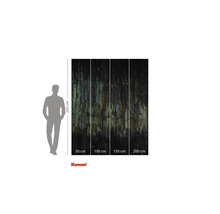 Tapet fotogravic cu model de pene și indicații de dimensiuni