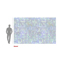 Fototapet Komar cu model abstract, 250 cm înălțime și 400 cm lățime