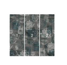 Tapetă cu design de ceainice și căni