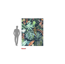 Fototapet cu motive de plante și indicații de dimensiuni