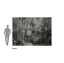 Fototapet cu motiv de junglă și indicații de dimensiune