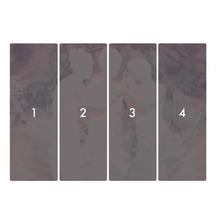 Pictură murală din patru părți cu motiv de cuplu