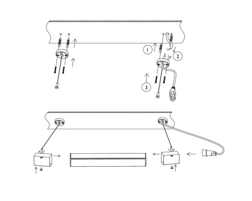 Instrucțiuni de instalare pentru o lampă