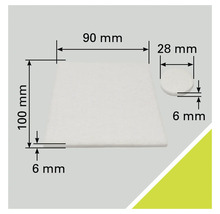 Imagine cu dimensiunile unui filtru