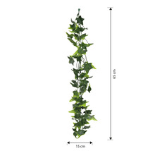 Iederă artificială cu o lungime de 65 cm și o lățime de 15 cm pentru decorare