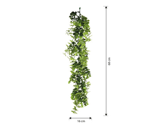 Plantă artificială agățătoare, lungime 68 cm