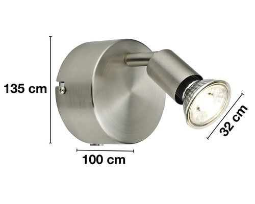 Lumină de perete cu dimensiuni