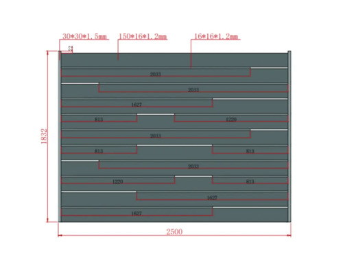 Desen tehnic al unui produs din lemn cu dimensiuni