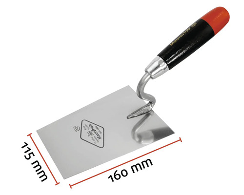 Mistrie de zidar cu dimensiunile de 115 mm x 160 mm