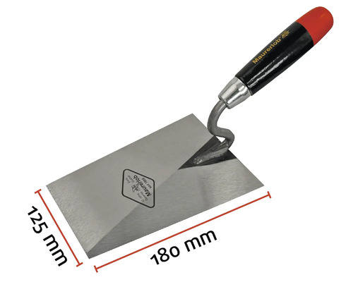 Mistrie de zidar, lamă de mistrie circa 125 x 180 milimetri