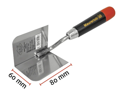 Gletier pentru colțuri Maurerlob, unghi interior, 60 mm x 80 mm