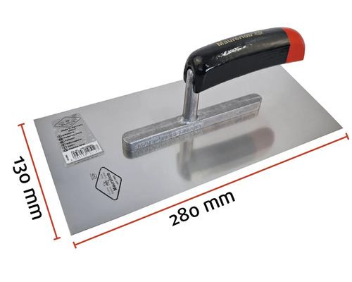 Gletieră cu dimensiunile 280 mm x 130 mm
