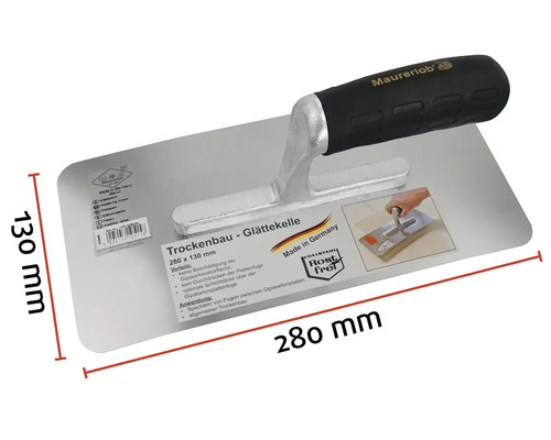 Gletieră pentru gips-carton Maurerlob, 280 x 130 milimetri