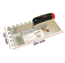 Gletieră Papillon cu dantură, dimensiuni 280 x 130 milimetri