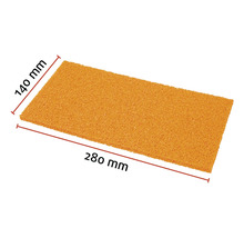 Folie abrazivă, lungime 280 mm și lățime 140 mm