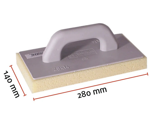 Placă de burete cu dimensiunile de 280 pe 140 milimetri