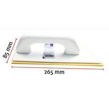 Gletier din plastic cu strat hidrofug, lungime 265 mm și înălțime 85 mm