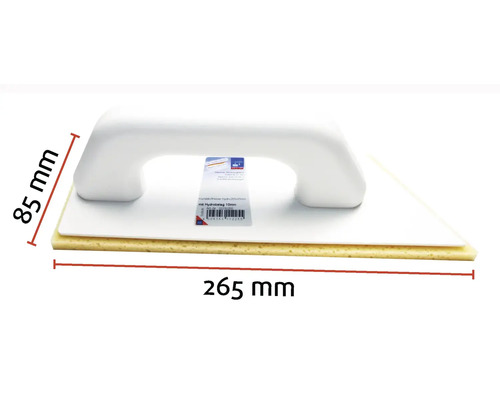 Gletier din plastic cu strat hidrofug, lungime 265 mm și înălțime 85 mm