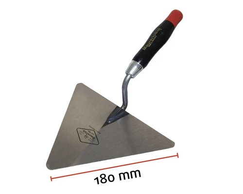 Mistrie cu lamă triunghiulară și lungime muchie de 180 milimetri