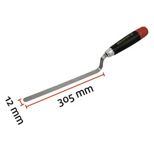 Răzuitor pentru rosturi cu o lungime de 305 milimetri și o lățime de 12 milimetri.