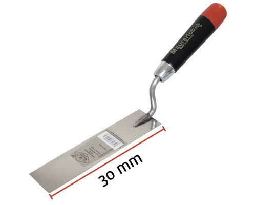 Mistrie pentru rosturi, lățime 30 mm, cu mâner din plastic