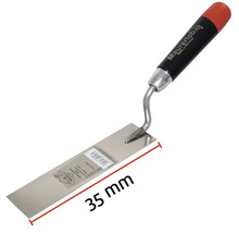 Mistrie de zidar cu lățimea lamei de 35 mm și mâner din plastic