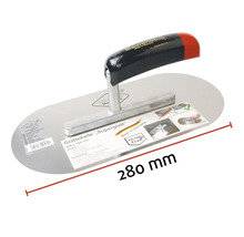 Gletieră, 280 milimetri, unealtă de zidar