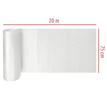 Rulou de material anti-buruieni, lungime 20 de metri și lățime 75 de centimetri