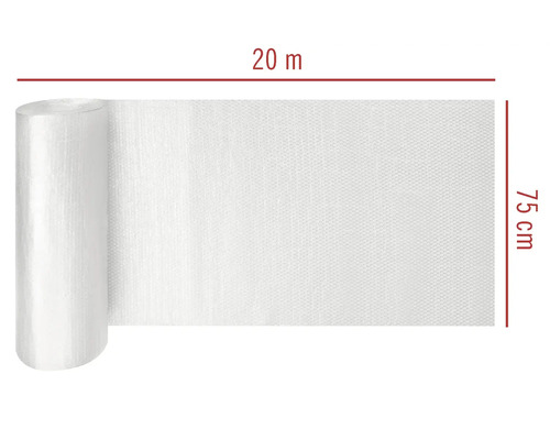 Rulou de material anti-buruieni, lungime 20 de metri și lățime 75 de centimetri