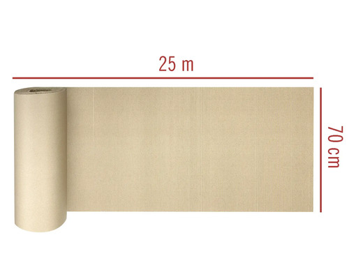 Rulou cu bordură de gazon din carton de 25 de metri, lățime de 70 de centimetri