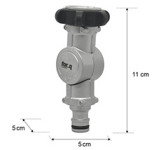 Piesă robinet cu dimensiunile de 11 cm înălțime și 5 cm lățime
