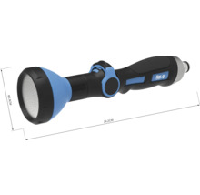 Pulverizator de grădină cu o lungime de 24,2 cm și un diametru de 5,9 cm