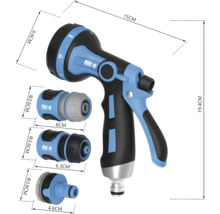 Pistol de stropit For Q cu dimensiuni