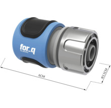 Logo For_q Furtun cu diametrul de 3,5 cm și lungimea de 6 cm