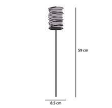 Candelă cu suport metalic Lafiora H 59 cm