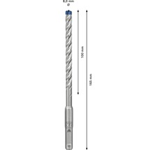 Burghiu de ciocan de 8,0 mm cu o lungime de 165 mm