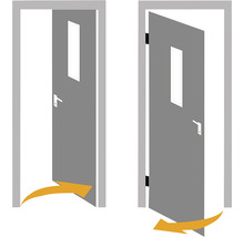 Ușă de intrare metalică pentru interior Eco ELG 01 88x201 cm dreapta-thumb-1