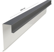 Profil pentru margine de acoperiș din metal, lungime 200 cm