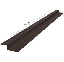 Profil de margine acoperiș din metal, lungime 200 cm
