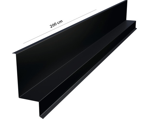 Profil pentru marginea acoperișului din metal, lungime 200 cm