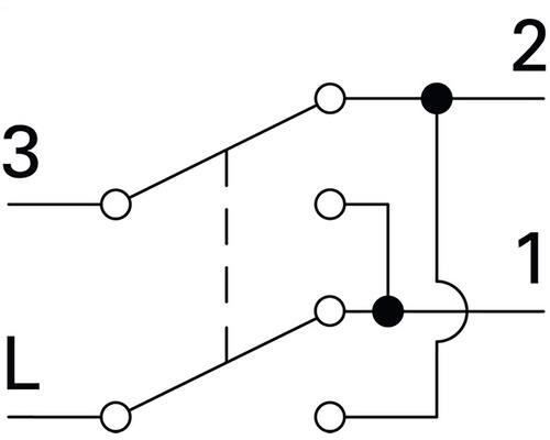 Simbol comutator cu două căi
