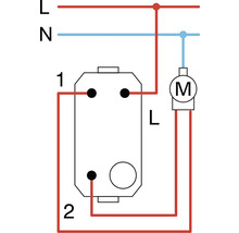 Schema electric pentru un comutator cu motor
