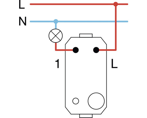 Schema electrică pentru un comutator