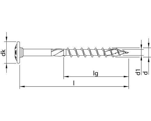 Imagine cu un șurub cu dimensiuni