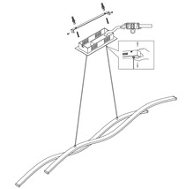 Instrucțiuni de asamblare pentru o lampă suspendată cu LED cu un design spiralat