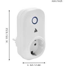 Priză inteligentă (adaptor) Eglo Crosslink Plug Bluetooth max. 2300W-thumb-4
